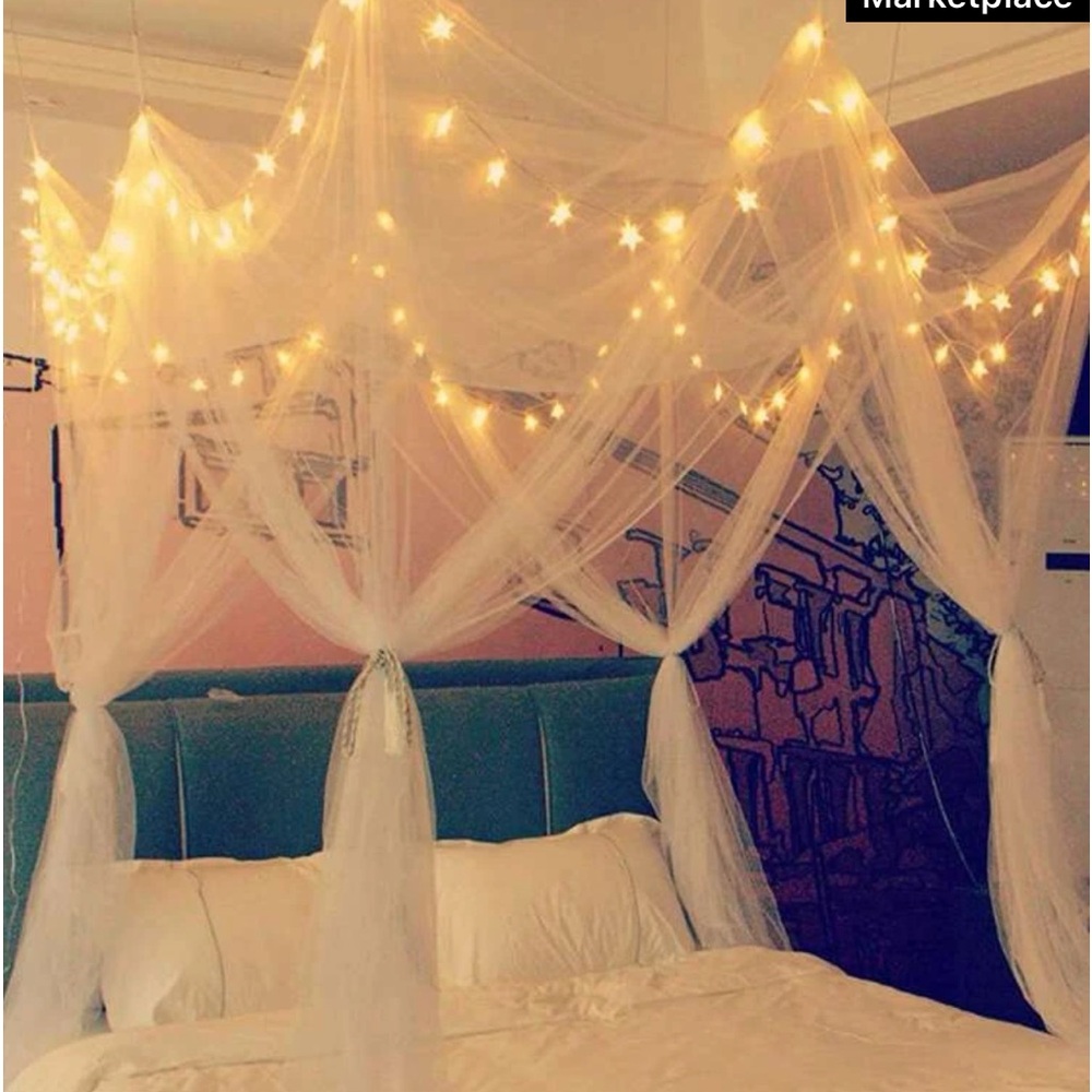 Shein White Mosquito Net